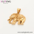 34200 Xuping vergoldet Tier Elefant Anhänger Charm Schmuck